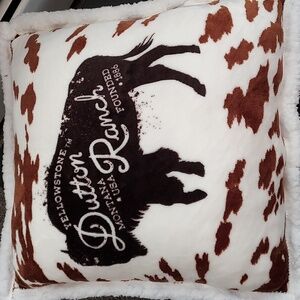 Yellowstone Dutton Ranch Decorative Pillow